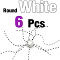 Round White