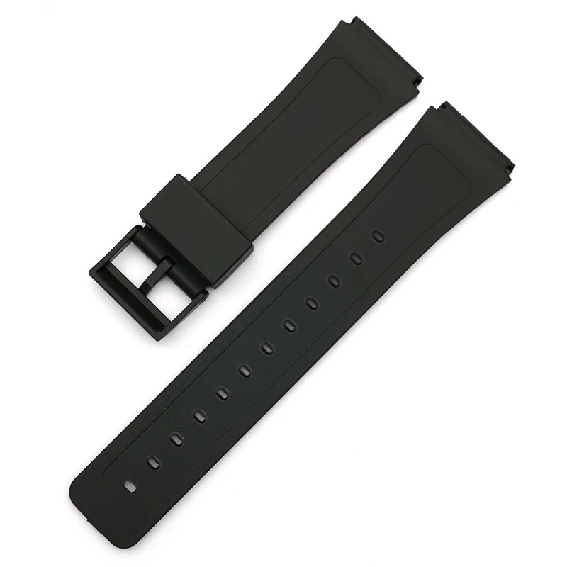 For Casio Electronic Sport Watch Strap 12 14 16 18 20 22mm Silicone Watchband SGW400 F91W F84 F105/108/A158/168 AE1200/1300