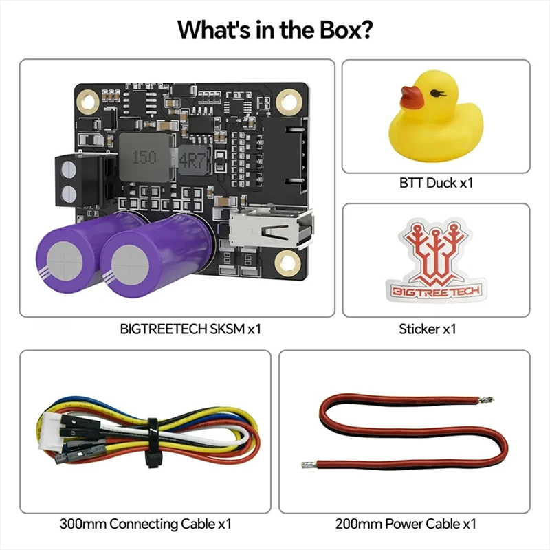 

BIGTREETECH SKSM Power Protection Module With SBC System Image And Current Limiting Protection Power Supply For Raspberry Pi3 4B