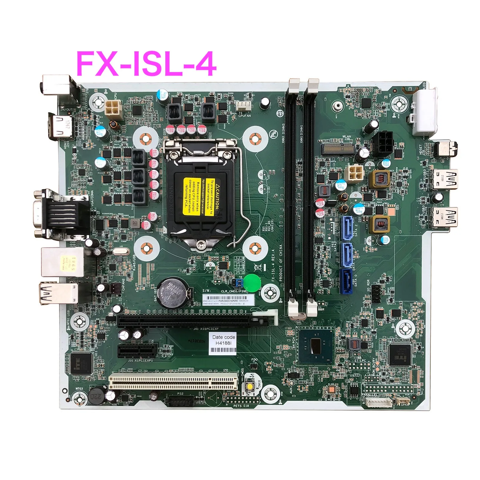 

Suitable For HP 280 288 G3 MT Motherboard FX-ISL-4 921261-001 921436-001 921436-601 Mainboard 100% Tested OK Fully Work