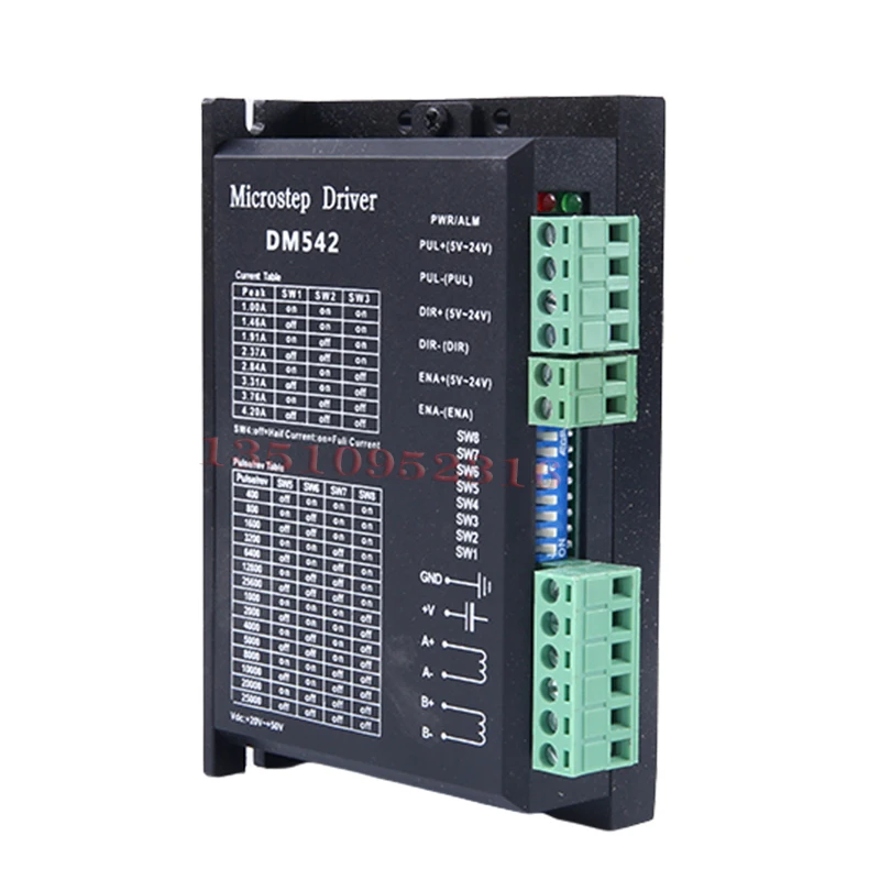 New 2 Phase Digital Stepper Motor Driver Dm556 Dm542 For Nema 17 23 34 Series Stepper Motor Cnc Machine 3d Printer