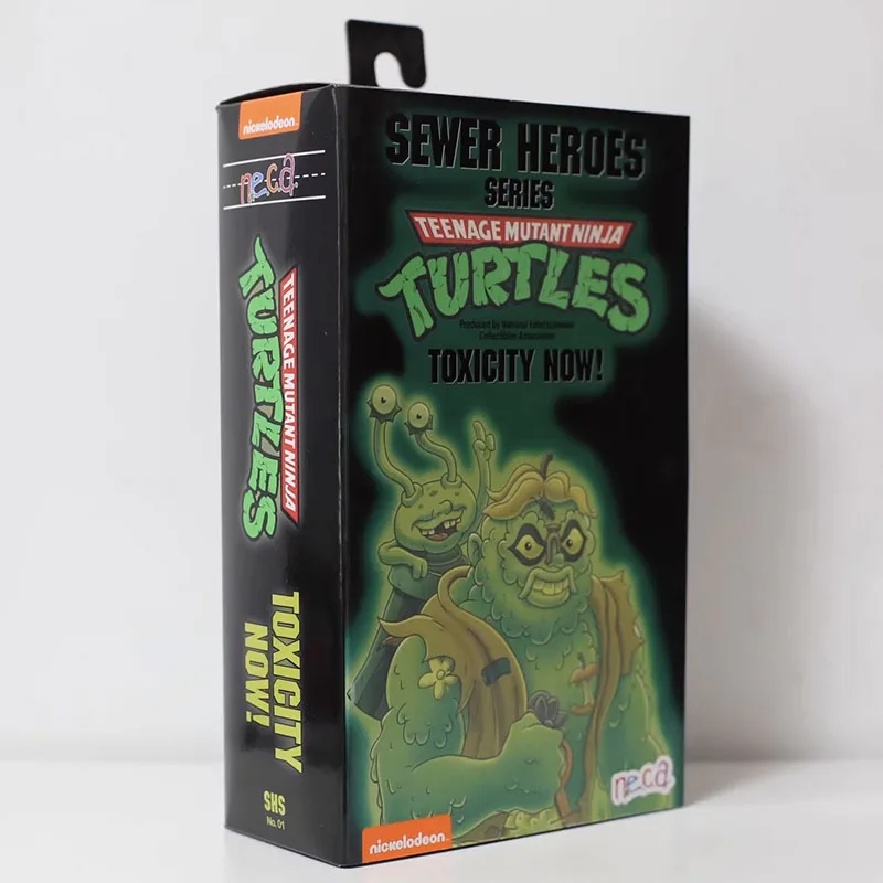 NECA 54256 Figurka Wojowniczych Żółwi Ninja TMNT Figurki Akcji 7-calowy Ruchomy Model Lalka Ozdoby Prezent dla Dzieci Oryginalny