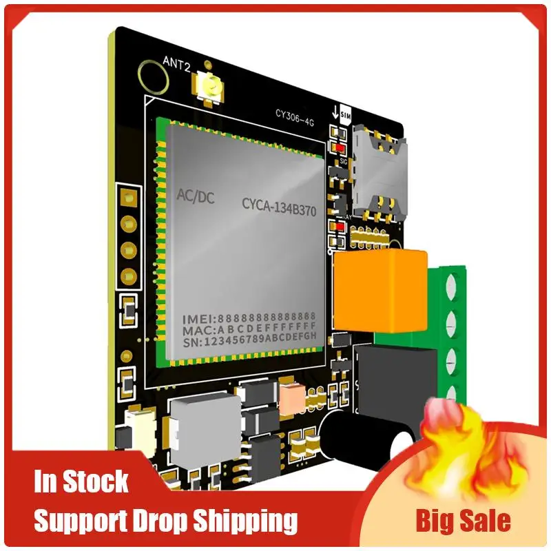 ข้อเสนอยอดนิยม Mini รีโมทคอนโทรลไร้สาย GSM SMS โทรฟรีประตูสําหรับ Smart Home