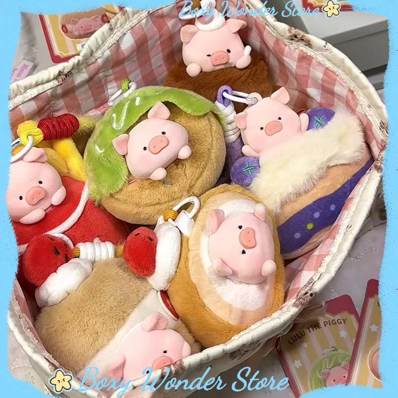 

Genuine Lulu The Piggy Weight-Loss Tripwire Series Blind Box Aromatherapy Pendant Desktop Ornament Surprise Mystery Box Hot Gift