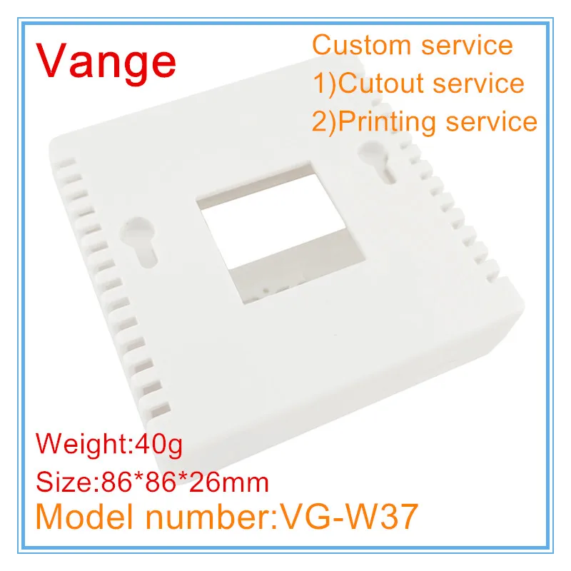 Vange control project box 86*86*26mm ABS plastic instrument housing diy