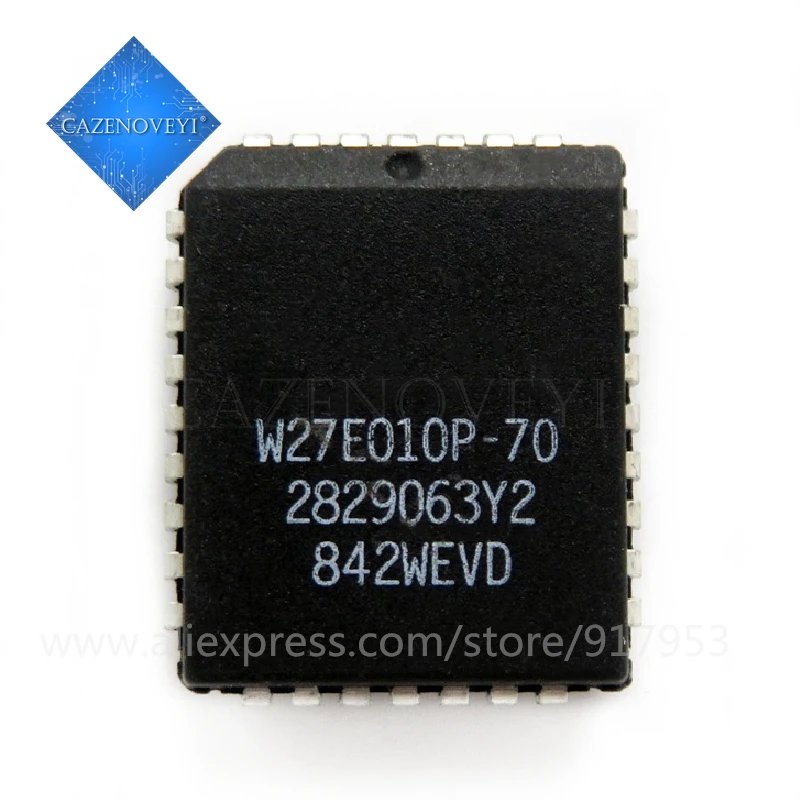 5pcs/lot W27C01P-70 W27E010P-70 W27E01P-70 W27E512P-12 W29C040P-70B W39V040FAP W39V040FBP W49F002UP12B W49V002FAP PLCC-32