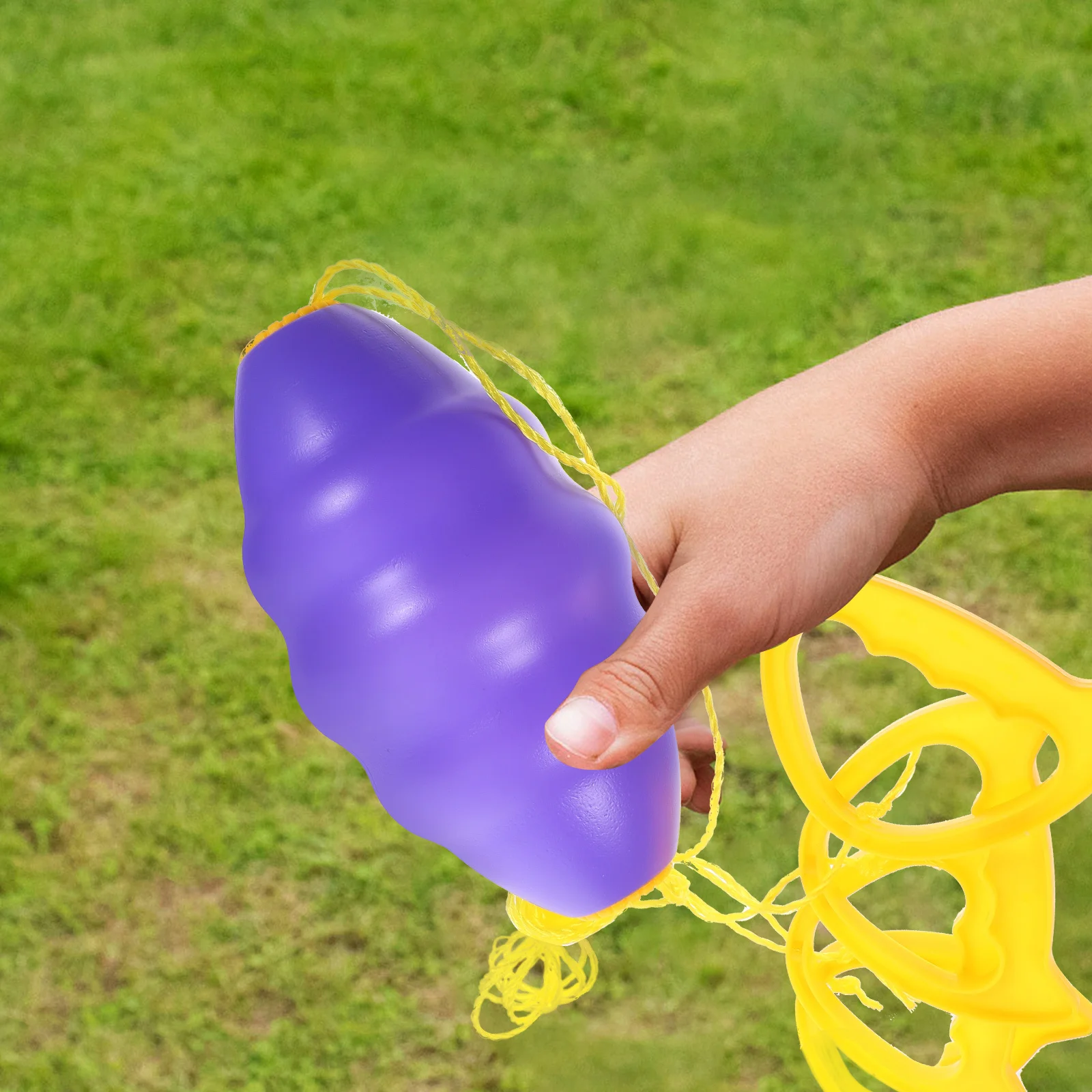 2Pcs Hand Ziehen Rally Bälle Doppel Kooperation Interaktive Bälle Outdoor Eltern Kind Ausübung Koordination Spiel