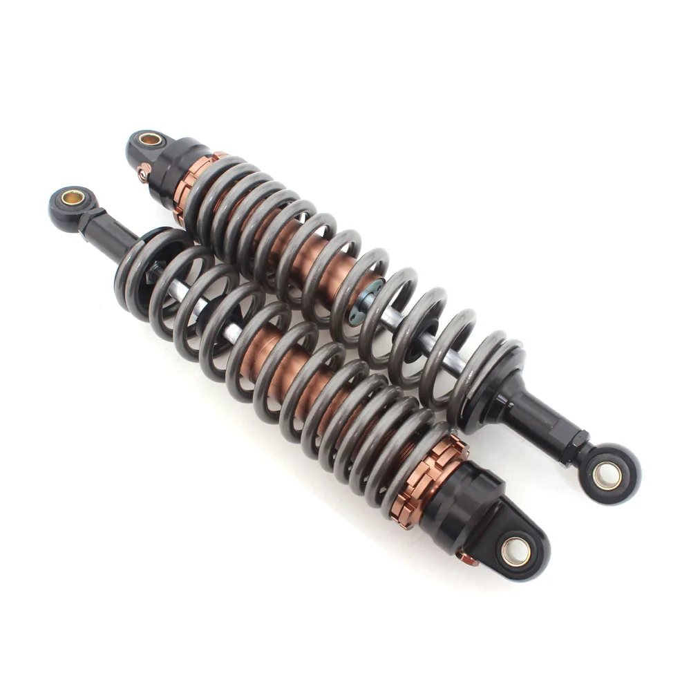 For Honda Yamaha Kawasaki Suzuki Air Protection Falling Shocks Absorbers Spring Suspension 360mm  Motorcycle Shock Absorber