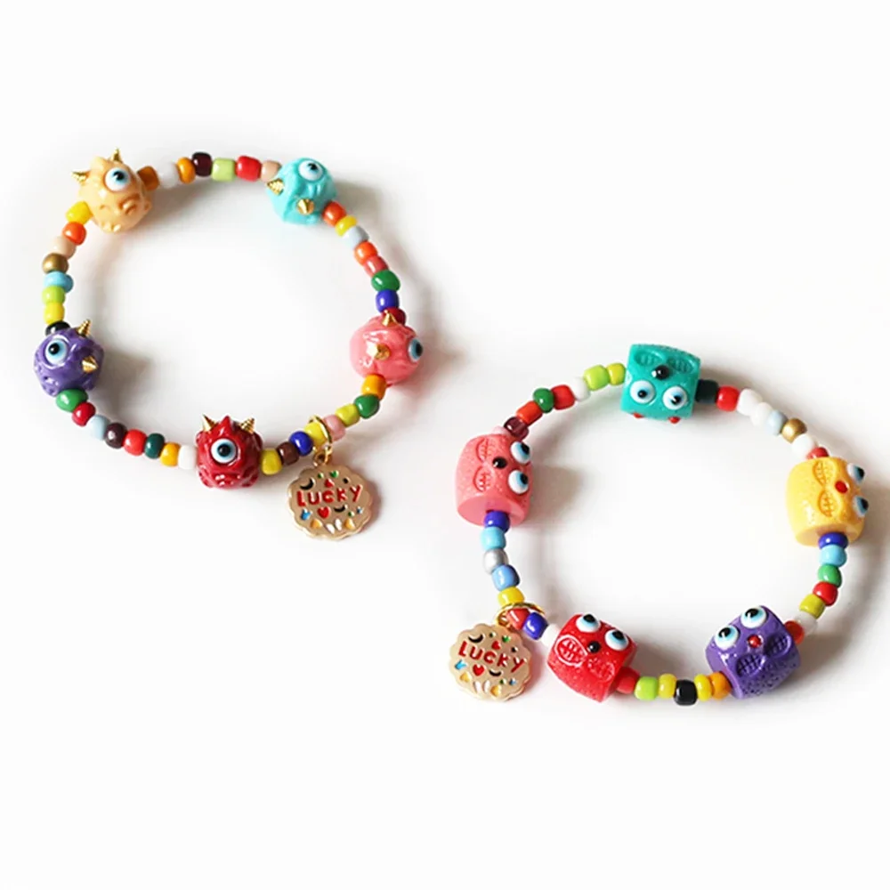 2023 Little Monster Bracelet Colorful and Cute Couple Bracelet Japanese and Korean Design Jewelry