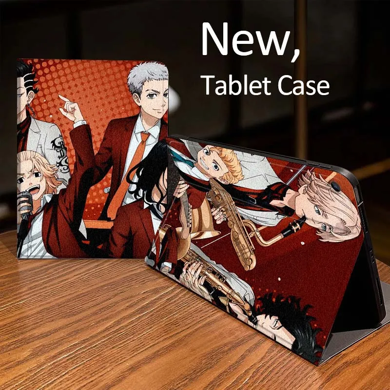 

T-Tokyos G-Ghouls pattern Tablet Case For Samsung Galaxy Tab A A7 A8 A9 A11 S6 S11 Lite Plus 10.1 10.4 10.5 Inch