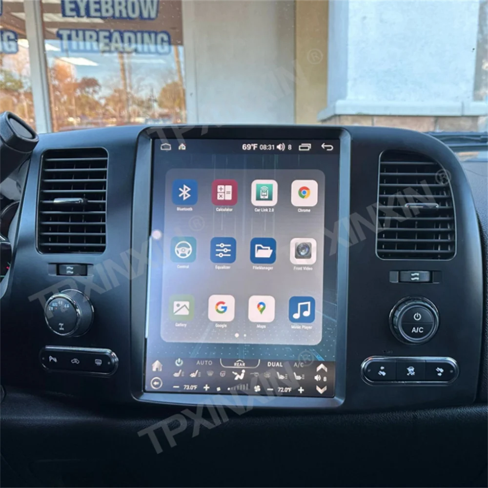 

12.1 Inch Car Radio For Chevrolet Silverado GMC Sierra 2007-2013 Android 13 Multimedia Player CarPlay GPS Navigation Head Unit
