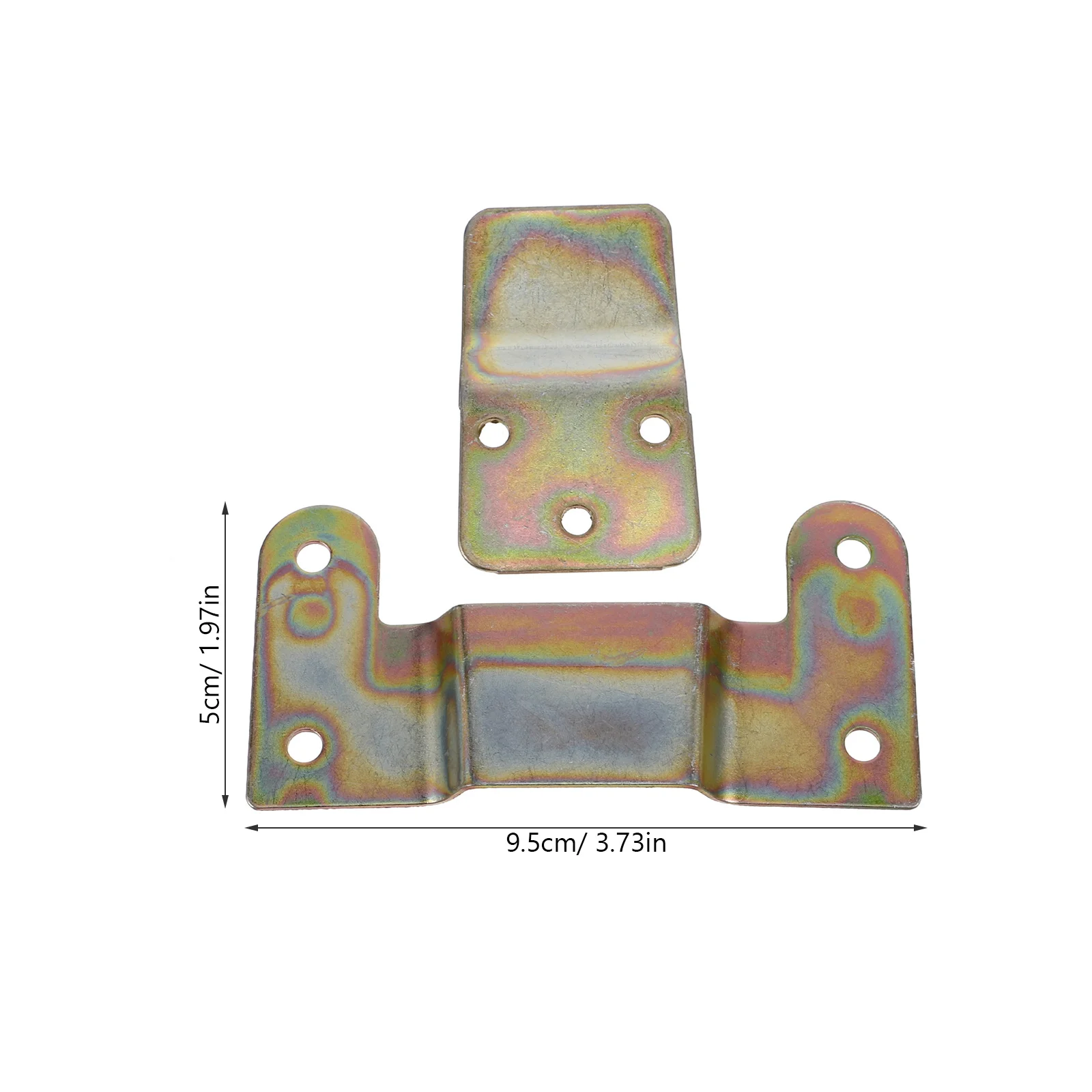 1 комплект, настенный монтажный кронштейн для вентилятора, крючок для железной пластины для безопасной установки, гаражи, мастерских, прочное подвесное оборудование для вентиляторов
