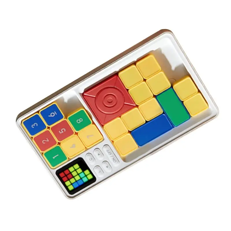 ABUM-Super Slide Puzzle Hand Held Travel Games For Kids 8-12 Brain Teaser Road Trip Activities For Child Kids Birthday