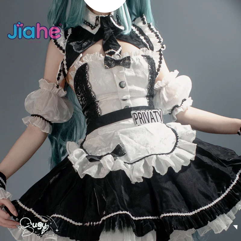 Gam diosa de la victoria: Nikke Privaty Cosplay disfraz de Privaldi sirvienta femenina vestido de Lolita conjunto de accesorios de corbata fiesta de Halloween nuevo uniforme