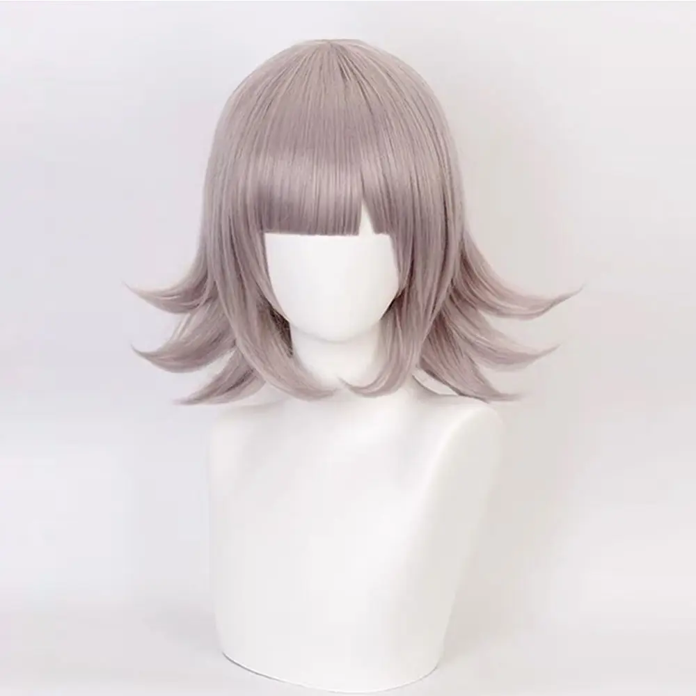 グッバイディスペアアカデミー コスプレ セブンシーズ チサト ウィッグ ショート パーマ ウィッグ