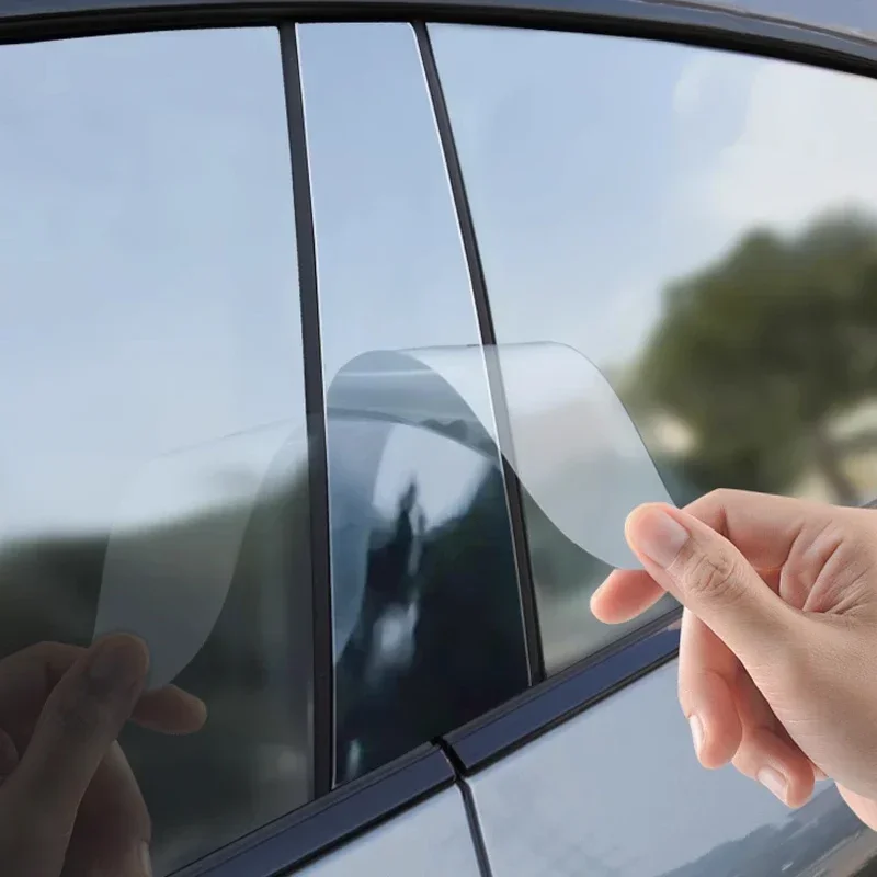 TPU Middle Column Protective For Xiaopeng G6 Film Car Window Tpu Transparent Protective Film Sticker Modification Accessories