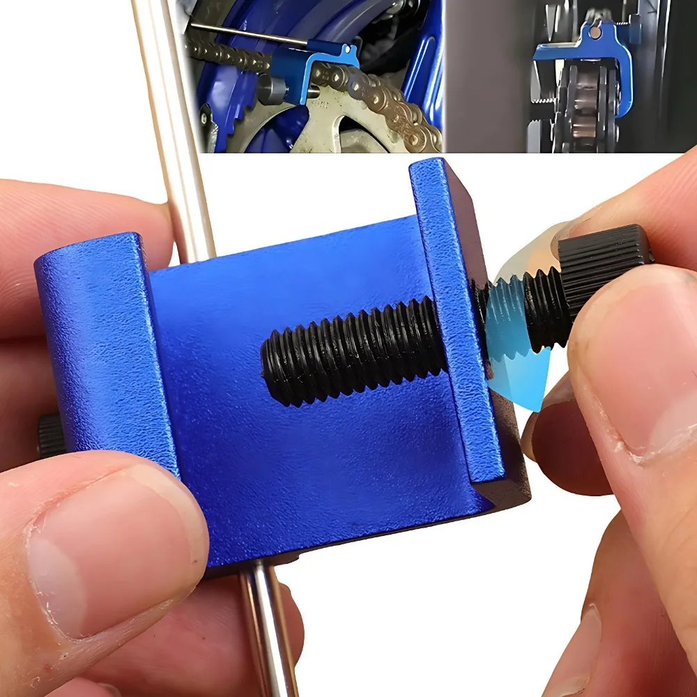 

Инструмент для выравнивания цепи мотоцикла, инструмент для быстрого и точного выравнивания для мотоцикла, скутера, звездочки, спортивного велосипеда, квадроцикла, аксессуары для ремонта