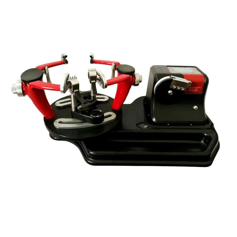 with Curved Rail AEF Stringing hine - Tennis & Badminton - Automatic Clamp Base
