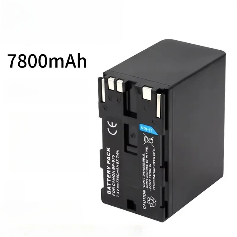 5200MAH BP-955/7800mAhBP-975 Replacement Battery for Canon XF315 XF300 XF105 XF305 XF100 C100 C300 High Capacity Li-ion Power