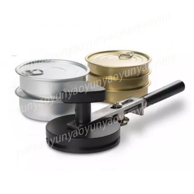 

Molecular Cuisine Caviar Box Sealing Tool Manual Aluminum Easy Pull Can Closing Sealing Machine