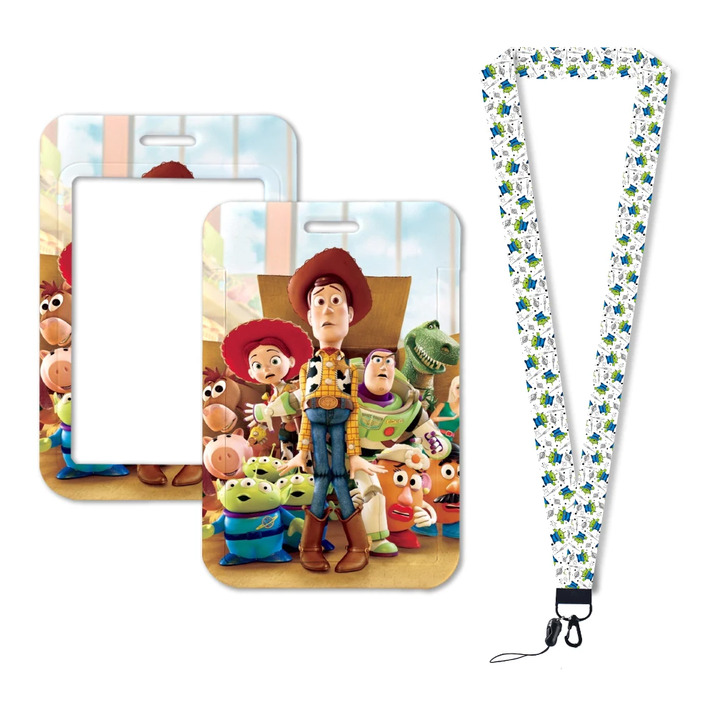 Cartoon Telefon gurte Anime Film Schlüssel bund Abzeichen halter Spielzeug Geschichte ID-Karte Pass hängen Seil Lariat Lanyard für Schlüssel ringe Zubehör