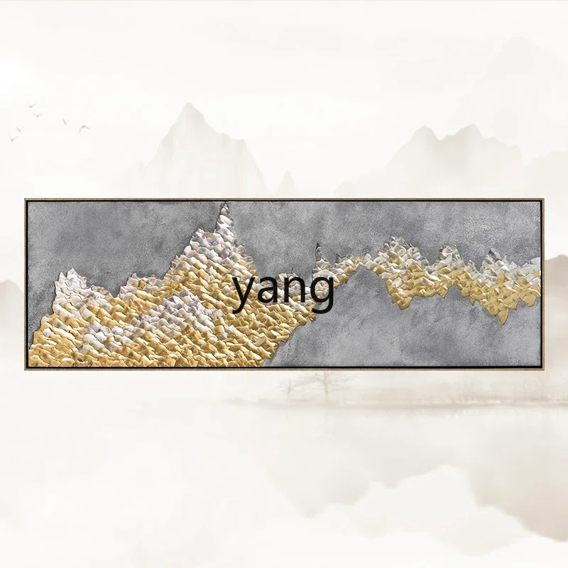LTT light luxury style living room decoration painting sofa background wall mural bedroom bedside painting