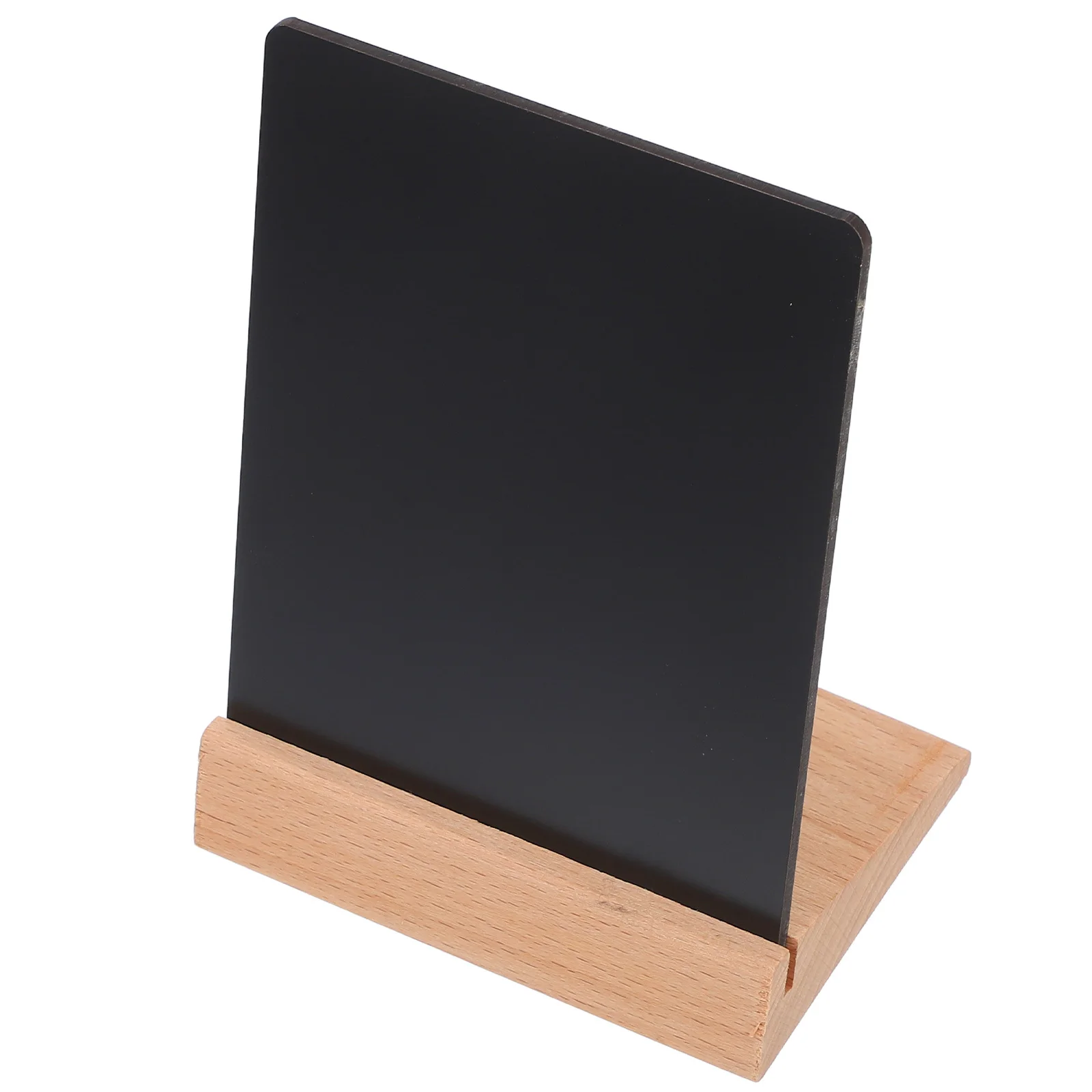 1Set Papan Tulis Kecil Lukis Tangan Dekoratif untuk Meja, Papan Tulis Multifungsi yang Stabil untuk Rumah