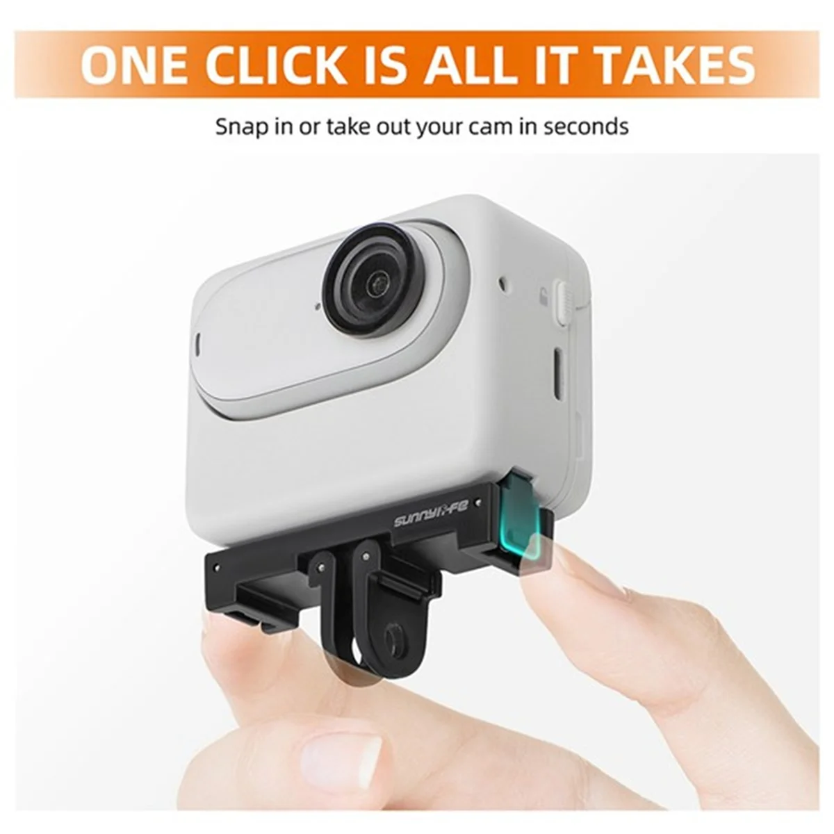 for Insta360GO3 GO 3S Quick Release Accessory Adapter Thumb Camera Quick Release Plate Expansion Plate