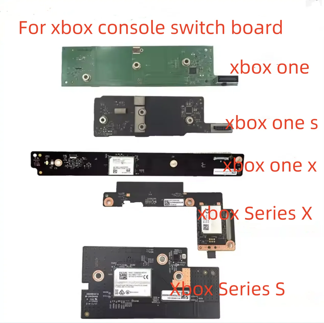 Placa de interruptor de alimentación Original para Xbox, botón de encendido/apagado para Xbox One S Xbox Series X/S XSS XSX, consola de encendido y apagado, pieza de juego de mesa No nueva