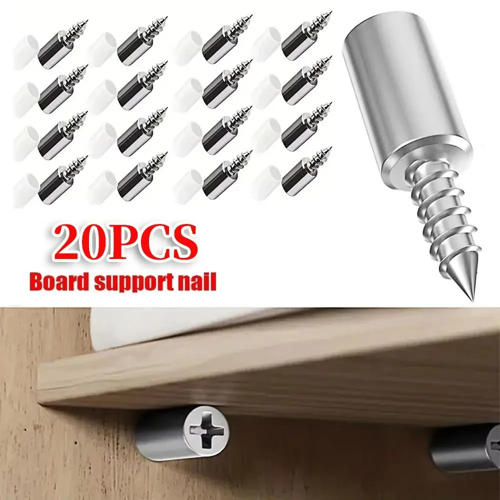 Portable Self Tapping Screws Multifunctional Bracke Integrated Shelf Support Pegs Self-tapping Screws Heavy Duty Floating Shelfs
