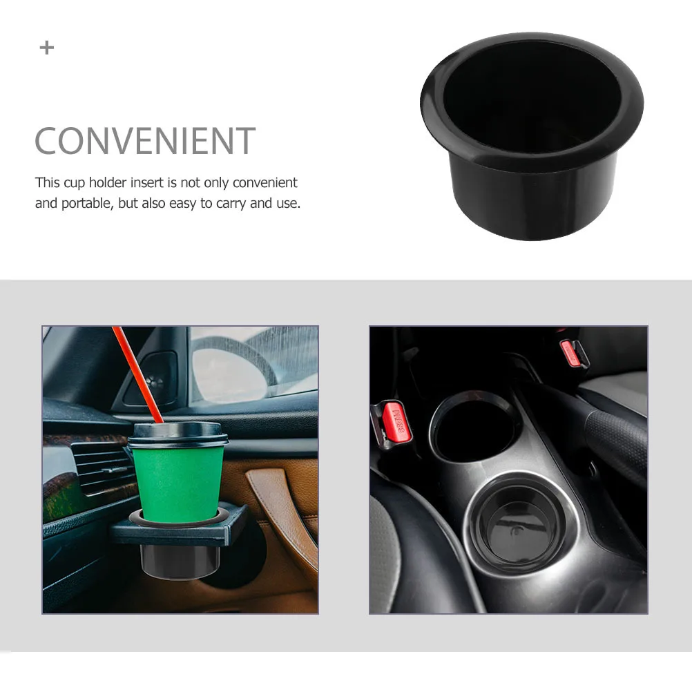 

8Pcs Business Car Cup Holder Insert Plastic Replacement for Sofa Rv Boat Couch Table Use Cup Holder Insert for Sofa