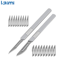 Pen-Shaped DIY Carving Knife – Aluminum Handle with 5 Replaceable Horseshoe Art Blades, Ideal for Precision Cutting LA-AA145