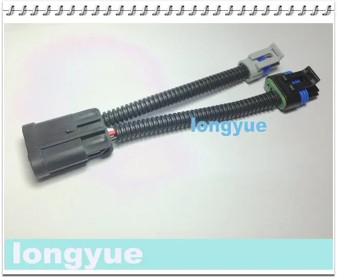 

Longyue 10pcs MAF Adapter Harness With IAT Plug Series 3/III To LQ4 New