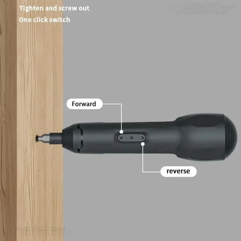 Imagem -02 - Xiaomi-conjunto de Chave de Fenda Elétrica sem Fio Mini Kit Bits Screw Driver Recarregável Home Repair Hand Tool