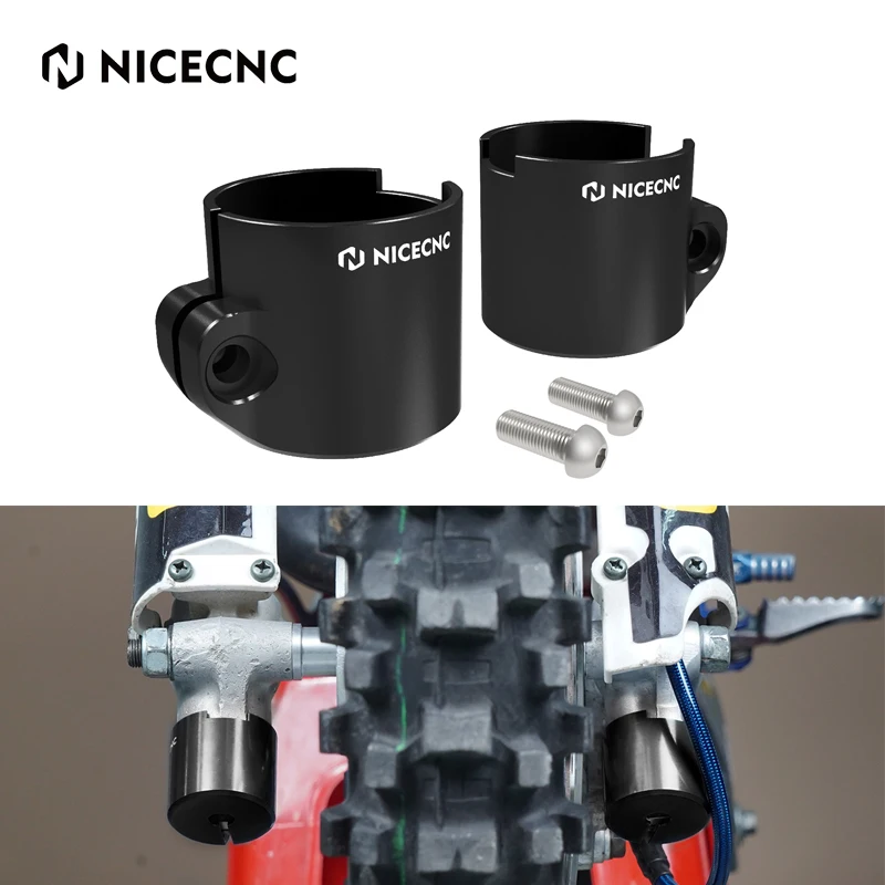 

NICECNC Front Fork Lower Leg Shoe Guard Protector Billet Aluminum For Yamaha YZ85 YZ 85 2002-2018 2017 2016 2015 2014 2013 2012