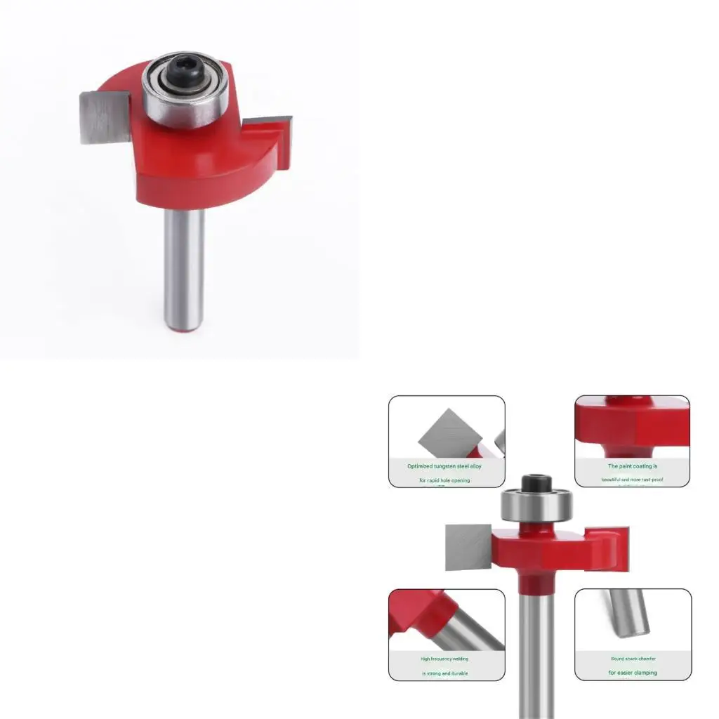 

652F Сверхмощный высокопроизводительный фрезерный инструмент по дереву с быстросменной конструкцией и безопасным чехлом для для