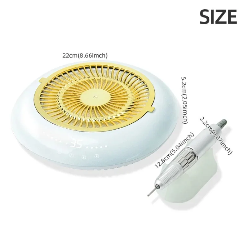 

Manufacturer's New Nail Polishing Machine Vacuum Cleaning Two in One Machine Multifunctional