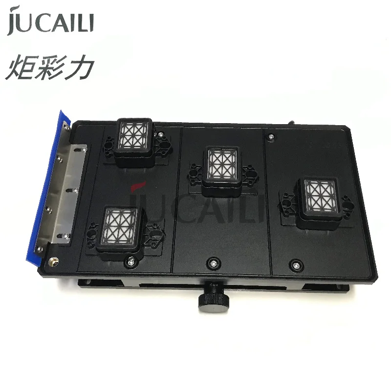 Jucaili stable 4 Heads Cap Station for Epson 4720/I3200/I1600 printhead Pump Assembly ink stack lifting cleaning station