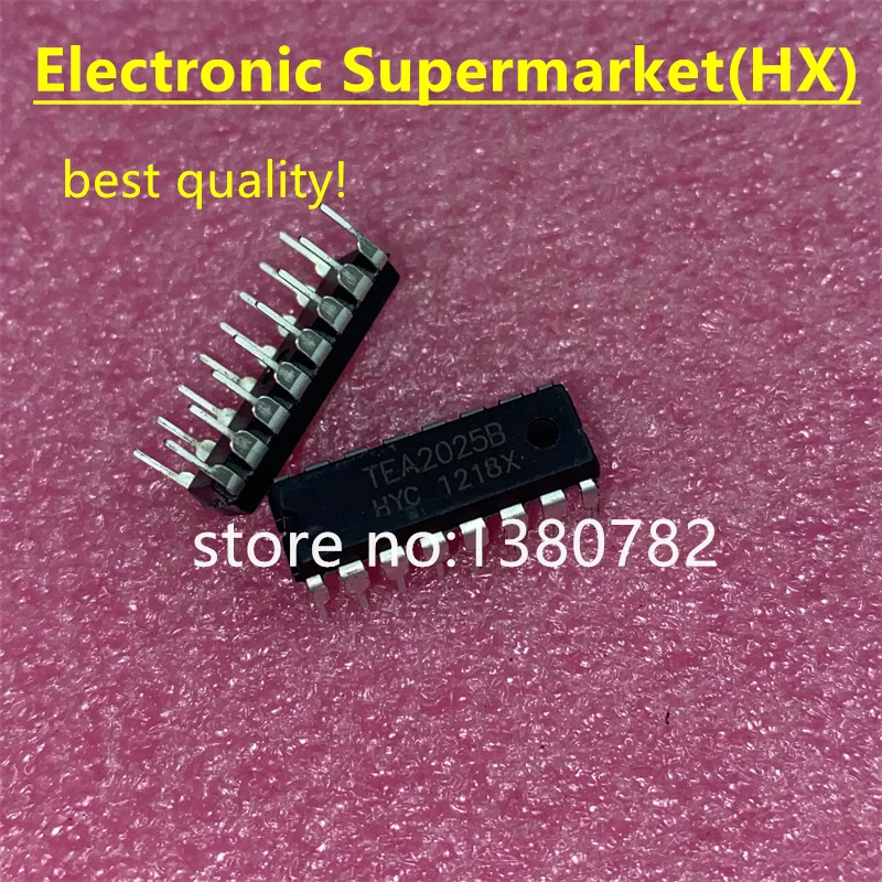 

Free Shipping 100pcs/lots TEA2025B TEA2025 DIP-16 IC In stcok!