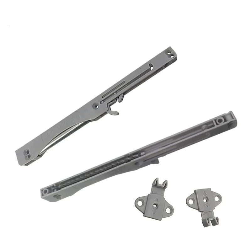 2PC/Lot Automatic Retracting Drawer Slides Sliding Door Buffer Damper  Furniture Fittings Guide Rail Hardware Accessories