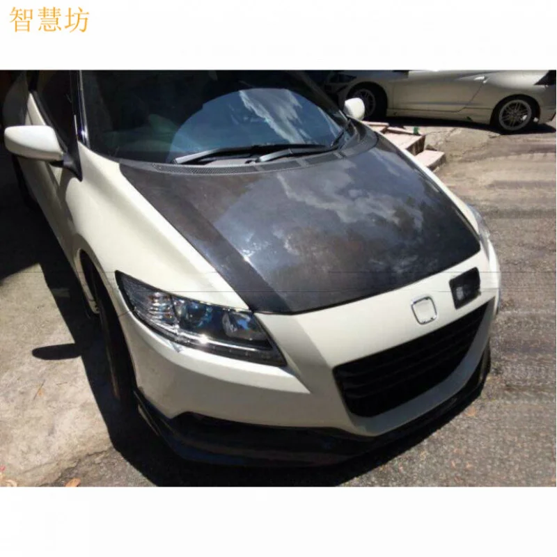 

Капот из углеродного волокна для Honda CR-Z ZF1, тюнинг, тип A, с множеством отверстий для отвода тепла