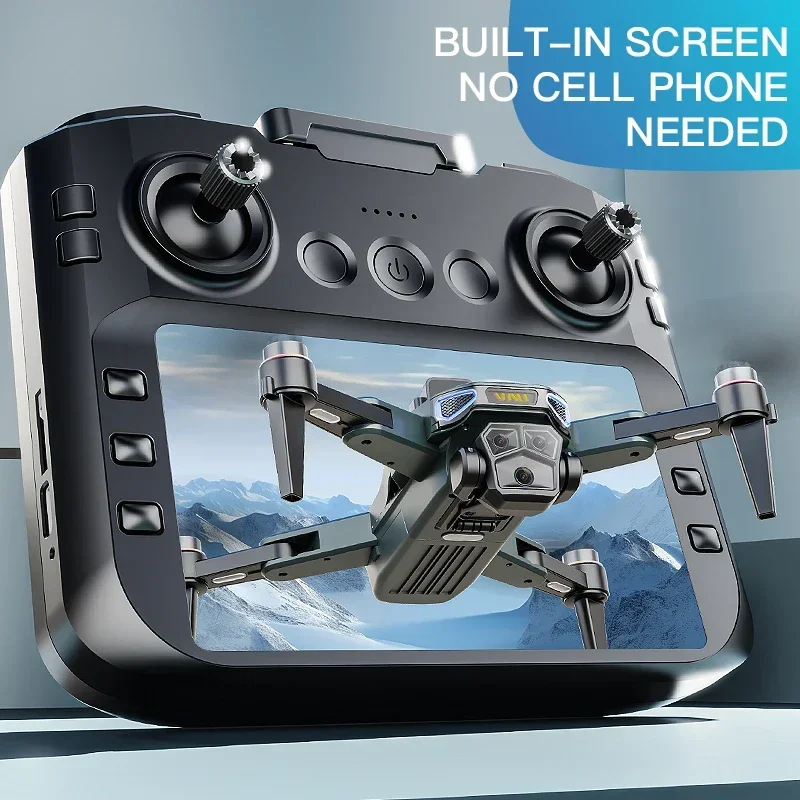 

New P30 PRO Max 2024 Edward Large Screen Drone Professional Brushless Motor GPS Optical Flow Positioning Comes with Memory Card