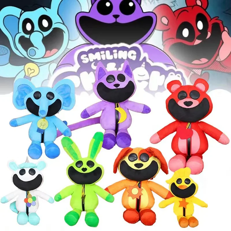Nuevo Peluche Sonriente de 35cm de Youtooz Poppy Playtime, Juguete de Peluche, Monstruo de Peluche, Muñeco de Peluche, Regalo de Festival, Decoración