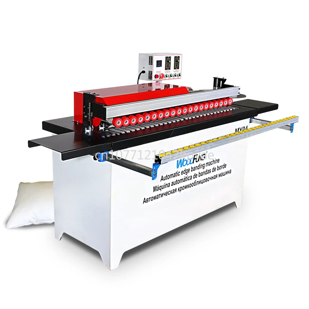 

Wood Edge Banding Machine with Gluing,trimming,buffing and End Cutting WOODFUNG MY04 Straight 150KG Full Automatic