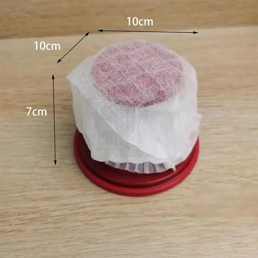 100PCS Non-wovens Vacuum Cleaner Filter Mesh Mesh Durable Dust Collection Filter Disposables Dust-proof Filter Cover Accessories