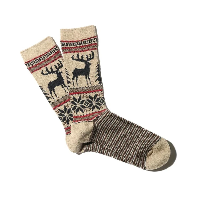 calzini-da-uomo-anonymous-ism-a-mezza-gamba-in-cotone-modello-vintage-con-motivo-cervo-15218200-traspiranti-e-assorbenti