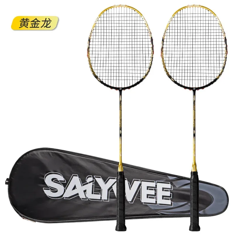 

SALYWEE новая национальная волна Dragon Leap Phoenix Ming T700 ракетка для бадминтона из углеродного волокна 40T Center Stick 5U