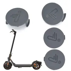 Patinete eléctrico pequeño para Ninebot F30 F40, cubierta corta izquierda-derecha Original, cubierta con logotipo, horquilla delantera y trasera