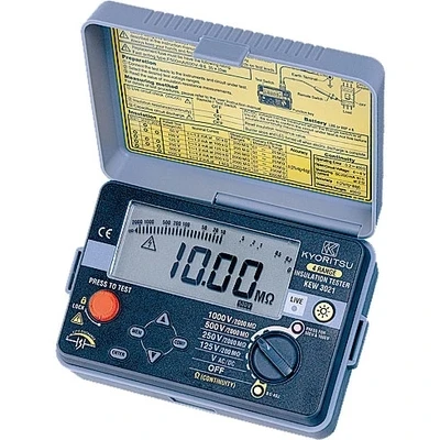 Fast arrival KYORITSU 3023 Digital Insulation / Continuity Tester 100V/250V/500V/1000V