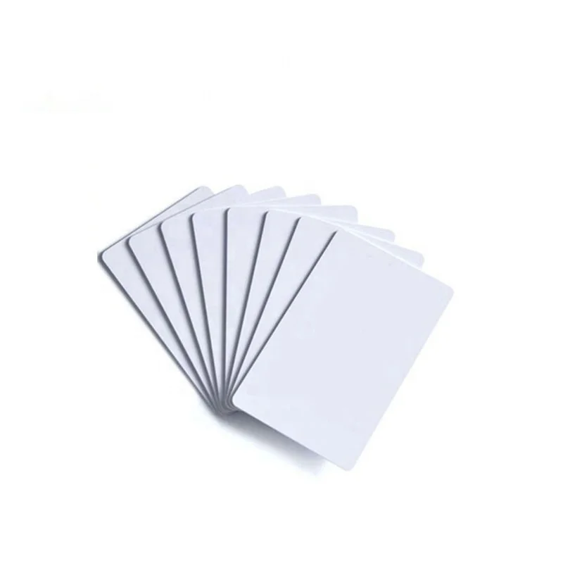 

100pcs a lot Competitive price and new PVC 13.56mhz MF 1K access control rfid IC card